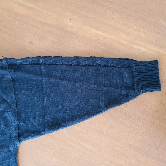 Retro Bi-Way Yarnworks Black 3/4 Sleeve Sweater Dress (BNWT) - Picture 6 of 10